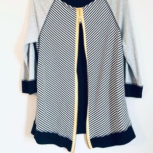 ❤️ Chicos Zenergy Zip Back Pullover